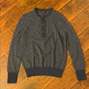 Banana Republic Blue Crewneck Sweater Classic Style